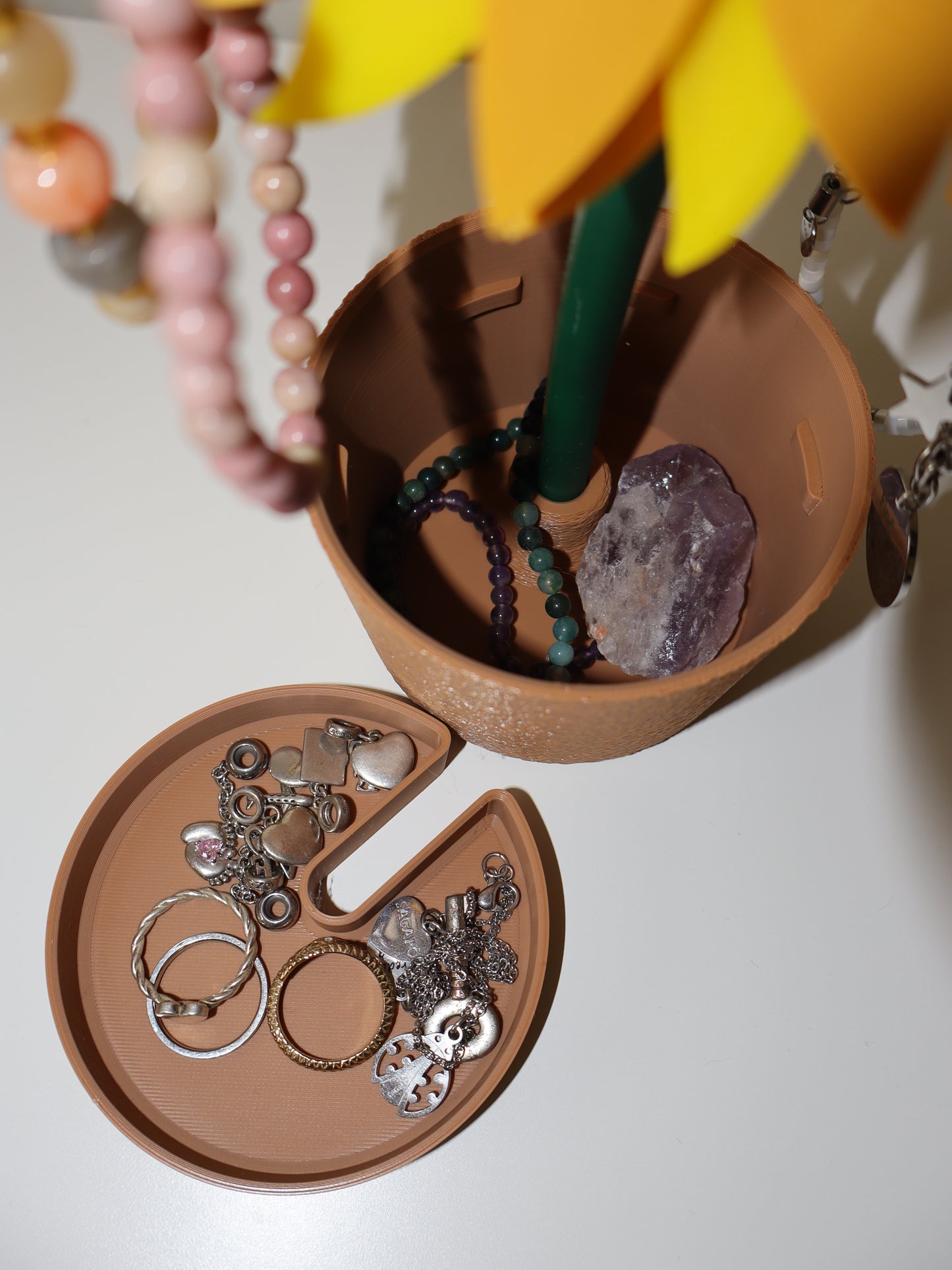Sunflower Jewelry Holder